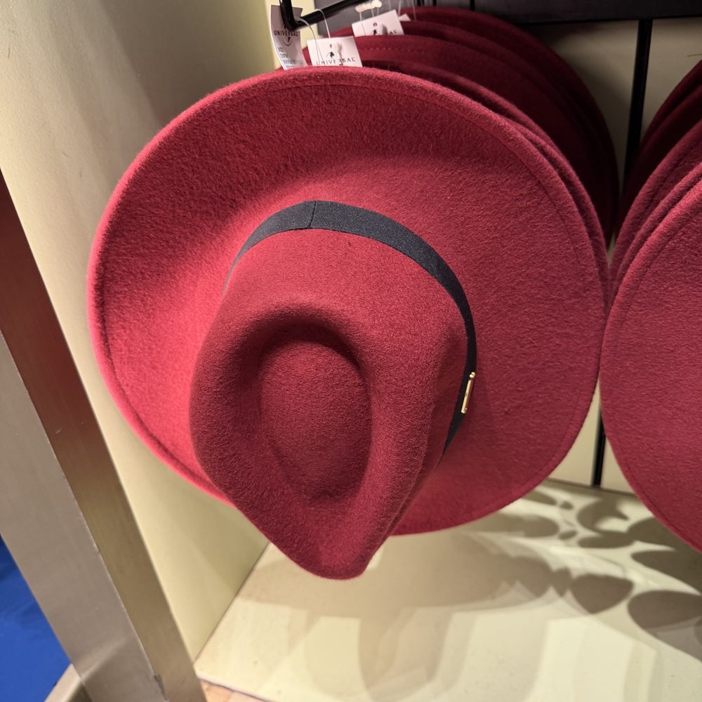 fedora on display