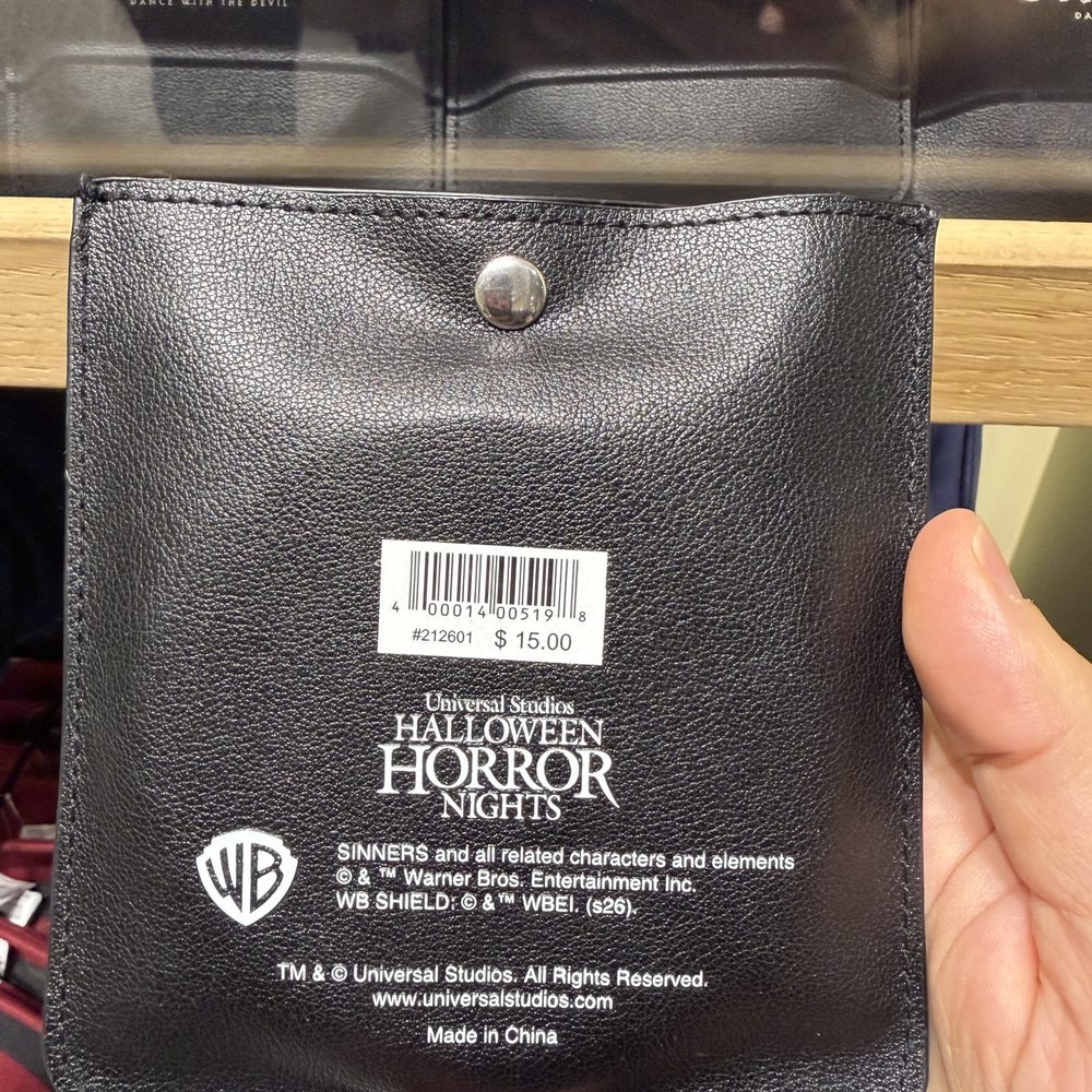 back with barcode sticker and HHN branding