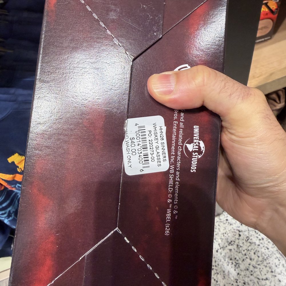 back of box with price sticker